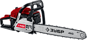 Бензопила ПБЦ-М52-45 (2.6кВт/3.5л.с, шина 45см, об.двиг. 52см3, шаг цепи 0.325", 72 звена) ЗУБР