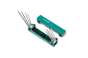 Набор ключей TORX складной 8пр.(Т5-Т10, Т15, Т20) (RF-5087F) RockFORCE
