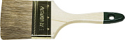 Кисть плоская "LASUR-STANDARD", смешанная (натуральная и искусственная) щетина, деревянная ручка, 63мм (01031-63) STAYER