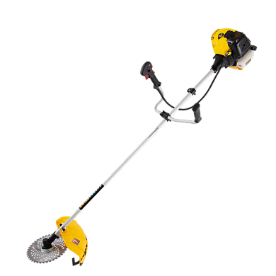 Мотокоса (триммер бенз.) DTL-52, 52 см3, неразъемная штанга Denzel