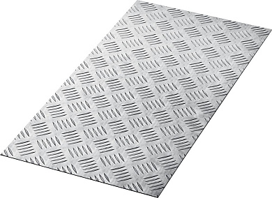 Лист алюминиевый рифленый 300х600 х1.5мм "Квинтет" (53833) ЗУБР