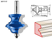 Фреза кром. фигурная №6(многопрофильная), D= 57мм, раб. дл.-47мм, хв.-12мм, d-12,7мм (28717-57) ЗУБР