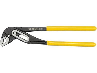 Ключ разводной трубный переставной 250мм  с желтыми ручками (41510) VOREL