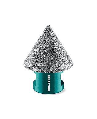 Фреза алмазная вакуумная VS DIAMOND d 2-38 мм, М14, конусная (29812-02-38) KRAFTOOL