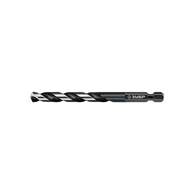 Сверло по металлу ц/х 8.0х75х117 мм, HSS, хв. HEX 1/4", класс A1 "IMPACT READY" (29623-8_z01) ЗУБР