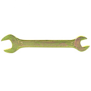 Ключ рожковый, 13 х 17 мм, желтый цинк (14307) СИБРТЕХ