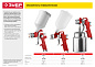 Краскопульт пневмат., с нижним бачком, 1.3 мм "МАСТЕР" "МС Н200" (06456-1.3) ЗУБР фото10