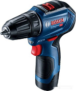 Дрель-шуруповерт аккум. GSR 12V-30 (12.0 В, 2 акк. х 2.0 А/ч Li-Ion, 30Нм,чем.)(0 601 9G9 000) BOSCH