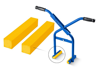 Сменные накладки для захвата бордюрного, 2 шт. (37560-S) ЗУБР