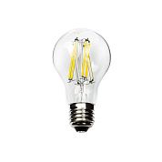 Лампа филаментная LED-F A60 8Вт (230В 4000К E27) 4810053039713 HORIZONT