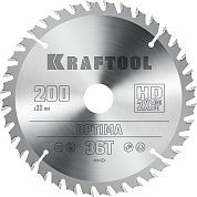 Диск пильный 200х30х36Т по дереву "Optima" (36951-200-30) KRAFTOOL