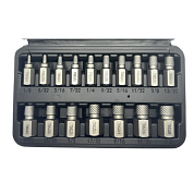 Экстракторы для шпилек 1/8"-5/8", набор 17пр., 42CrMo (HD-05894) H-D