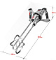 Миксер электр. двойной МРД-1400 (1400 Вт, 1 скор., 0-520 об/мин, кор.) ЗУБР фото3