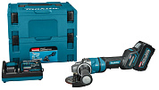 Угловая шлифмашина аккум. GA 050 GT101 (18 В, 1 акк. х 5.0 А/ч, 125 мм, кейс) MAKITA