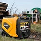 Генератор инверторный GS-5500iSE, 5,5 кВт, 230 В, закрытый корпус,электростартер Denzel фото6