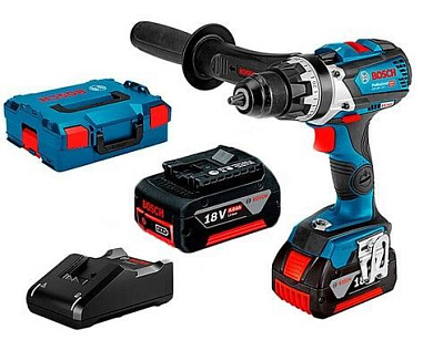 Дрель-шуруповерт аккум. GSR 18V-110C (18.0 В, 2 х 5.0 А/ч Li-Ion,110Нм,L-BOXX)(0 601 9G0 10C) BOSCH