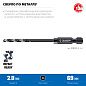 Сверло по металлу ц/х 2.0х24х69 мм, HSS, хв. HEX 1/4", класс A1 "IMPACT READY" (29623-2_z01) ЗУБР фото4