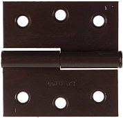 Петля дверная "MASTER" разъемная, цвет коричневый, левая, 75мм (37613-75-3L) STAYER