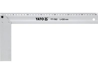 Угольник столярный  350мм Al (YT-7082) YATO