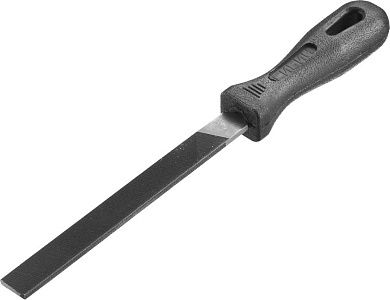 Напильник плоский с пласт. рукояткой, 150мм (16701-15) СИБИН