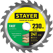 Диск пильный 230х32/30х24Т по дереву "FAST" (3680-230-32-24_z01) STAYER