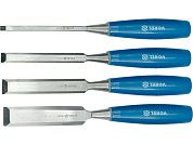 Набор стамесок  6, 12, 18, 24мм, пласт. ручки, 4пр. (25530) VOREL