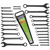Набор ключей комбинированных 25пр. 6-32 мм (ISMA-5262MP BLACK) ISMA