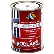 Грунт-эмаль по ржавчине "EUROCLASS" белая (RAL 9003) 1,9 кг