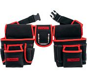 Сумка-пояс двойная, 20 карманов, держатель для молотка (90240) Matrix