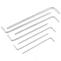 Набор ключей TORX экстра длинных 7пр.(Т10,Т15,Т20,Т25,Т27,Т30,Т40)F-5071XL) Forsage фото5