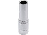 Головка 1/2" 13мм 12гр. глубокая (L=77мм)(YT-12935) YATO