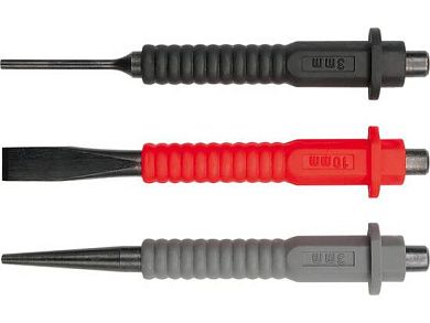 Зубила и пробойники с протектором (набор 3шт.) CrV (YT-4713) YATO