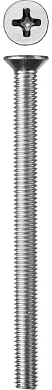 Винт с потайной головкой M6x85 DIN 965 кл. пр. 4.8, оцинк. 5 кг (303110-06-085) ЗУБР