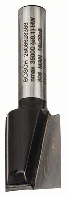 Фреза пазовая D16x19.6x51мм, хвостовик 8мм, 2лезвия (2 608 628 388) BOSCH