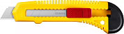 Нож технический, сегм. лезвие, 18мм, сдвижной фиксатор "FORCE" (0911_z01) STAYER