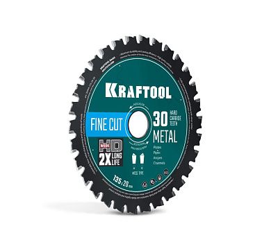 Диск пильный 135х20х1.6x30Т по металлу и стали "Metal Cut" (36954-135-20-30) KRAFTOOL