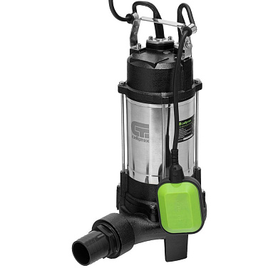 Насос фекальный СФН1100-Н, 1100 Вт, напор 10 м, 18000 л/ч, нож Сибртех