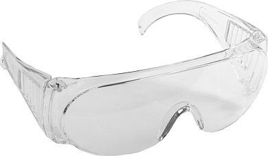 Очки защитные, открытые, с боковой вентиляцией, прозрачные (11041_z01) STAYER