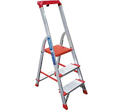 Лестница-стремянка с органайзером NV3118 (3 ступ. 63/135см, 4.7кг) Новая высота