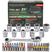 Набор инструментов 31пр. 1/4"( RF-2311-5) RockFORCE