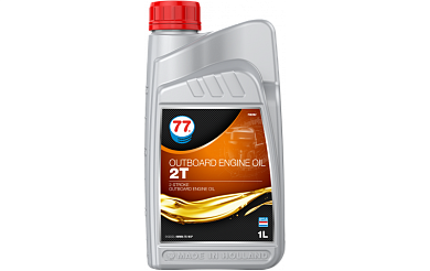 Масло мотор. для 2-х тактных двигателей полусинт. 1 л, Outboard Engine Oil 2T (707845) 77 Lubricants