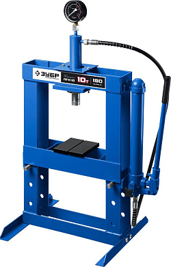 Пресс гидравлический с гидронасосом и манометром 10т "ПГН-10""Профессионал" (43072-10) ЗУБР