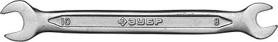 Ключ рожковый 8х10мм, Cr-V (27010-08-10_z01) ЗУБР