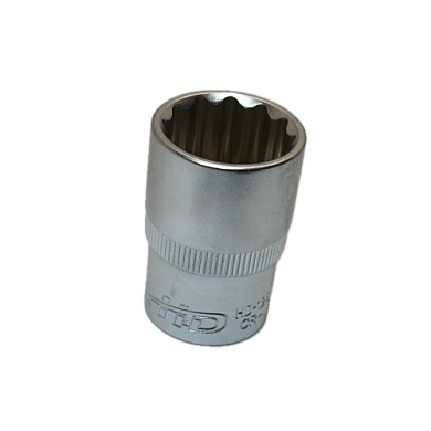 Головка торцевая 1/2" 12гр. 19мм L38мм CrV (HD-1281) H-D