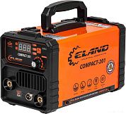 Полуавтомат сварочный COMPACT-201 (MIG/MAG/MMA, 4.4кВт, 220В, 20-180А, ПВ60% КПД 85%) ELAND