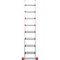 Лестница односекционная алюмин. приставная NV5170 (8 ступ. 232см, 6.2кг) Новая высота фото2