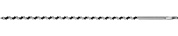 Сверло по дереву, спираль Левиса, HEX хвостовик, 29465-450-08, d=8х450мм (29465-450-08) URAGAN