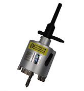 Коронка алмазная сегментная (подрозетник) 72мм, SDS-plus/М16 (сухое сверл.)(HP272) HILBERG LASER