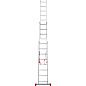 Лестница алюминиевая 3-х секц. NV2230 (8 ступ. 209/473см, 10.9кг) Новая Высота фото4