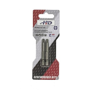 Биты крестообразные PZ3х50мм 1/4" S2 (2шт) (HD-77887) H-D